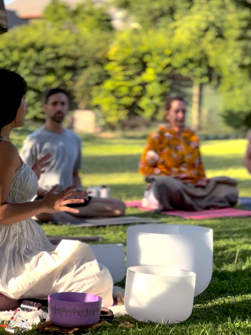 Experiencias grupales de Meditación & Sonoterapia